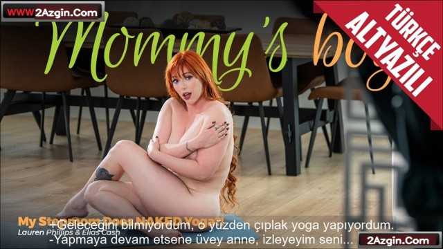 Üvey annesini evde çıplak spor yaparken gördü gördüğü gibi sikini amına gömdü