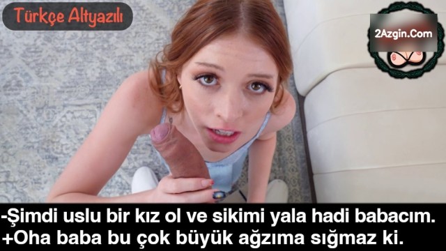 Yaramaz üvey kızını cezalandırdı sikip içine boşaldı